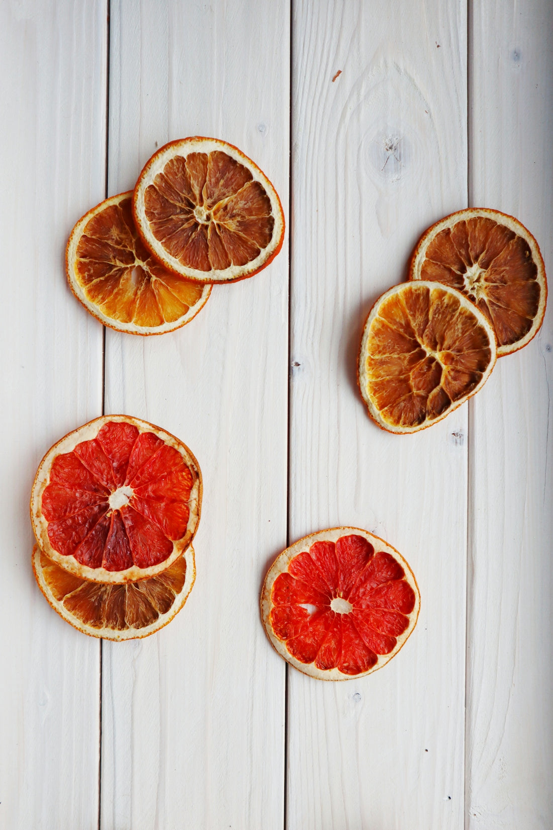 sliced persimmons