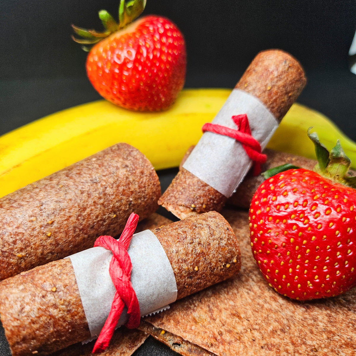 Strawberry Banana Fruit Leather – Small-Batch Artisan Snack