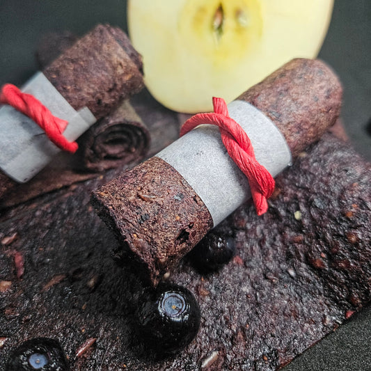 Apple Blueberry Fruit Leather – Small-Batch Artisan Snack